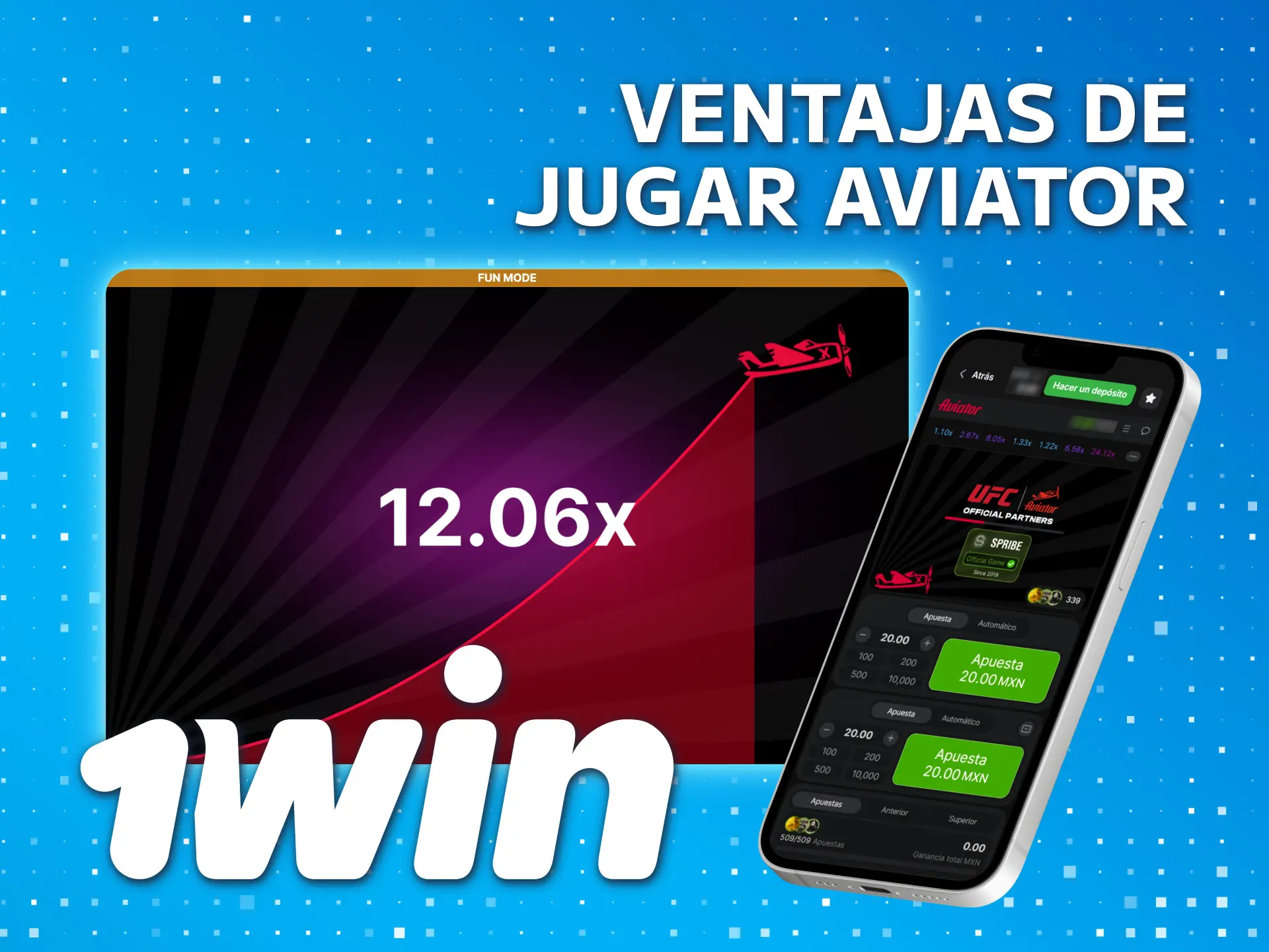 Juega al juego de Aviator 1win con muchas ventajas.