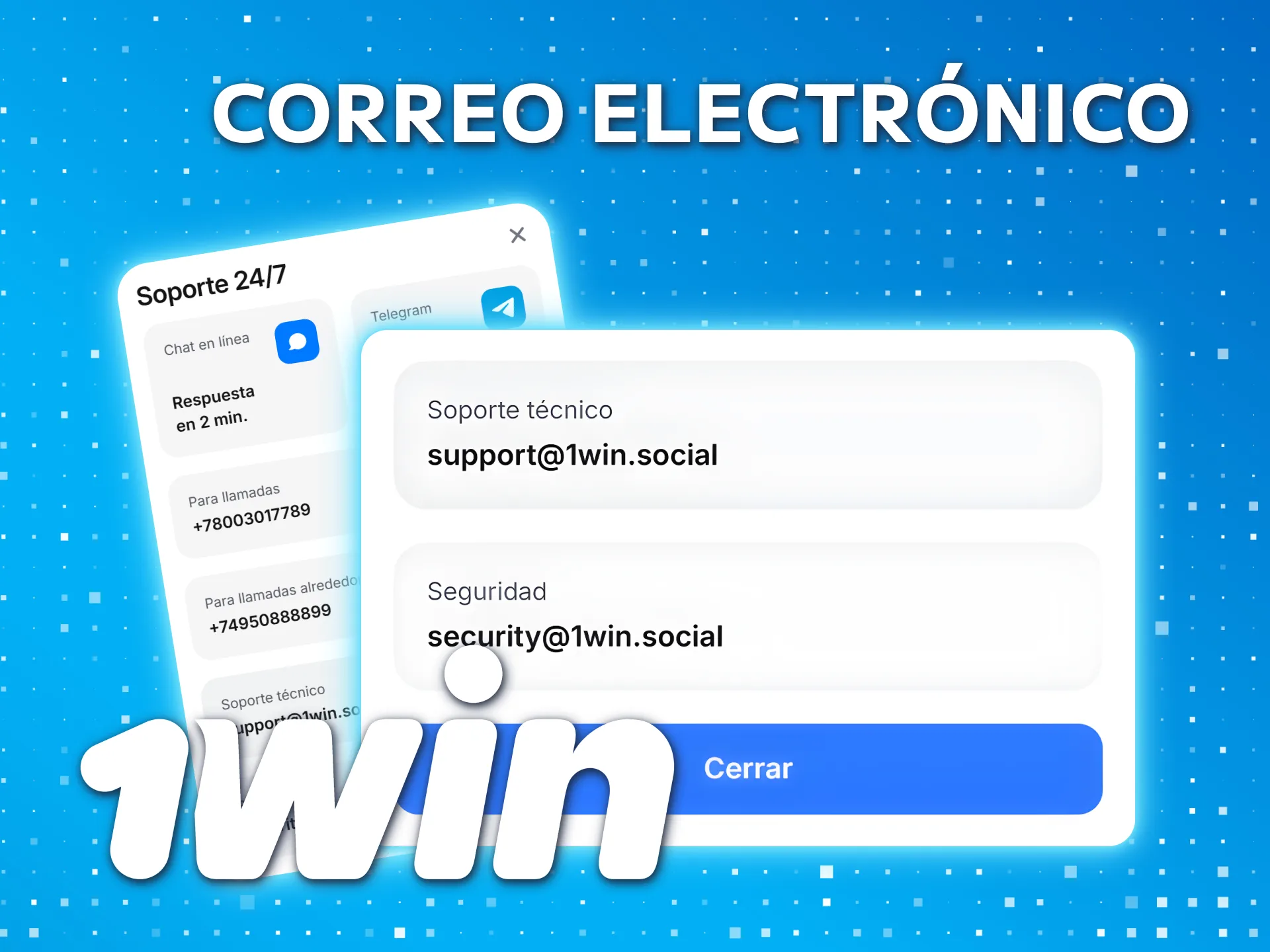 Obtenga respuestas detalladas del soporte por correo electrónico de 1win.